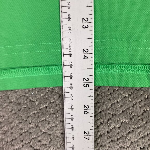 Peter Manning Polo Shirt Men's 2X Green White Preppy Tennis golf Stretch - Picture 9 of 9